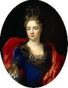 Nicolas de Largilliere Portrait of the Princess of Soubise, daughter of Madame de Ventadour oil painting reproduction